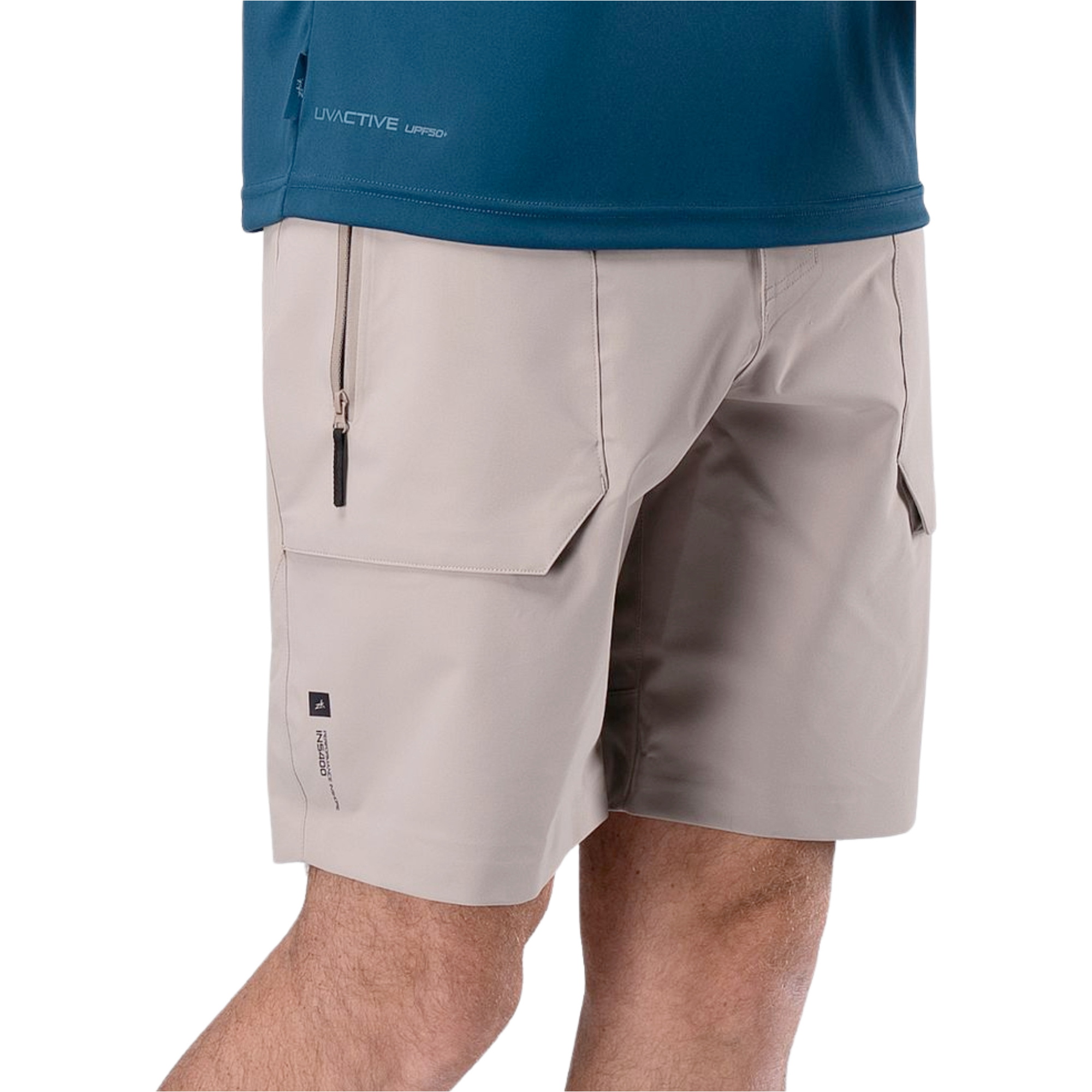 2026 Zhik Mens INS400 Sailing Shorts SRT-0400-M - Stone
